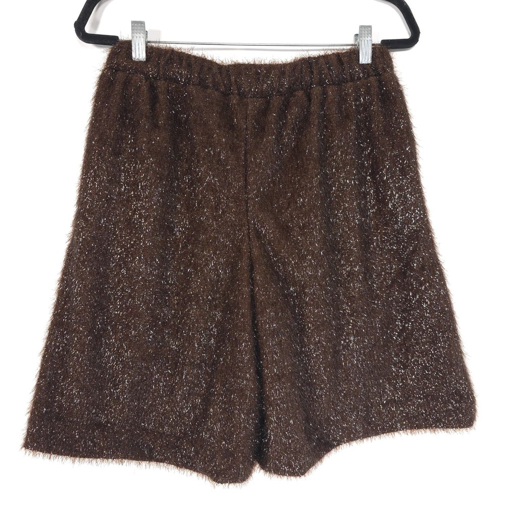 ANTHROPOLOGIE MAEVE Women's New Long Shorts MEDIUM Tinsel High Rise Pull On - Picture 9 of 16